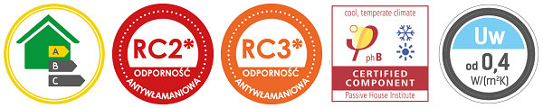 Aluminiowe okna i drzwi ALURON